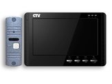 Комплект цветного видеодомофона с вызывной панелью CTV DP1704MD